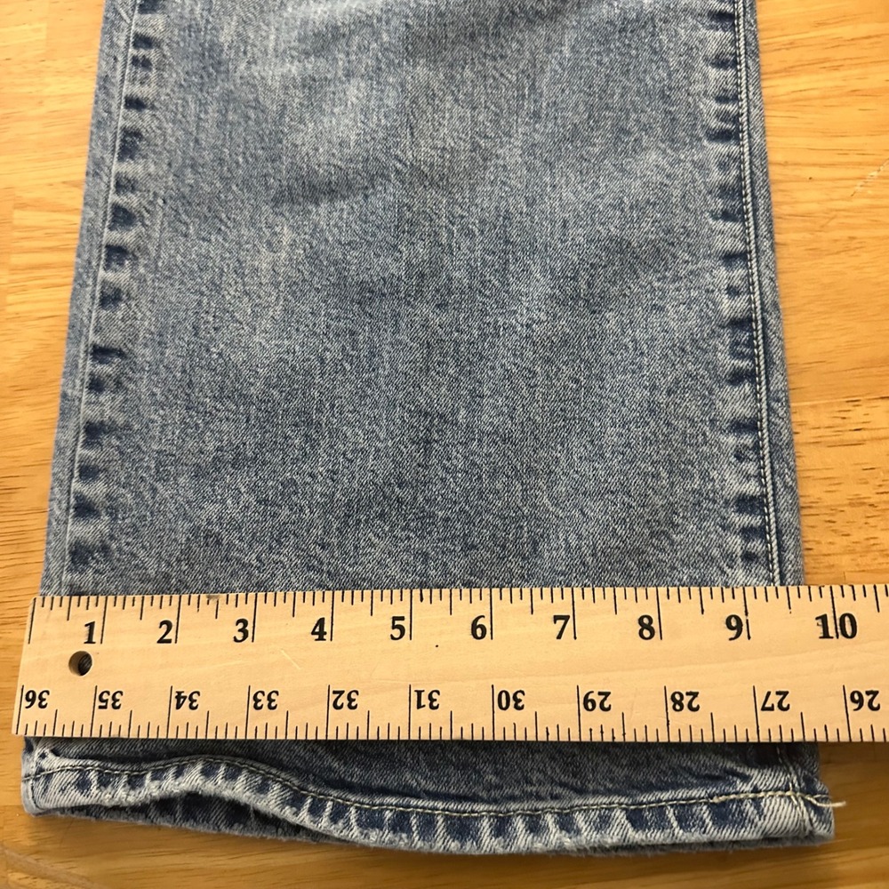 Universal Thread High Rise Wide Leg Jeans Light‎ Wash Blue Denim Size 6 90's Y2K - Picture 9 of 10